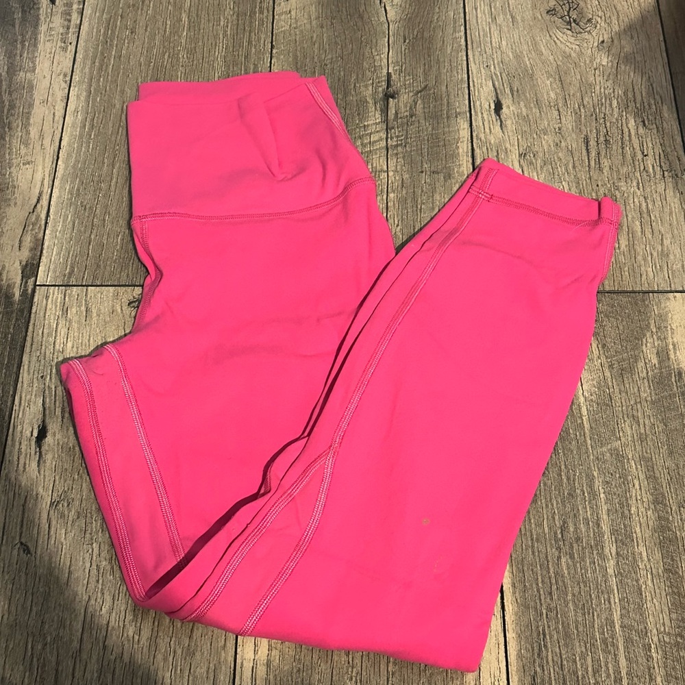 Sonic pink lululemon leggings